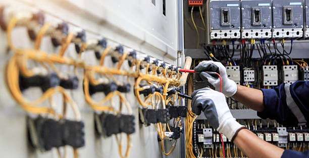 Professional Electrician technician working in Churchville, NY